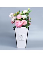 Переноска для цветов на лентах «Flowers for you», 15 х 23 х 35 см (комплект 5 шт) - фото 45938909