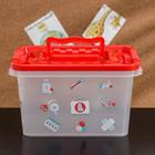 Аптечка «Доктор+», 4 л, прямоугольная, МИКС - Фото 1