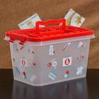 Аптечка «Доктор+», 4 л, прямоугольная, МИКС - Фото 2