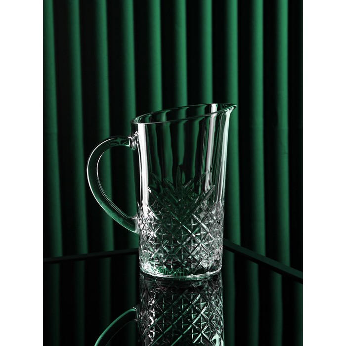 Кувшин Paşabahçe Timeless, 1.4 л, стекло, прозрачный - Фото 1