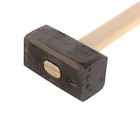 Кувалда Сибртех 10965, кованая головка, деревянная рукоятка 750 мм, 7 кг - Фото 2