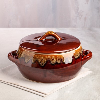 Горшок духовой "Гладкий", 3 л