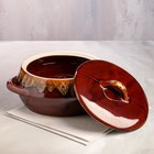 Горшок духовой "Гладкий", 3 л - Фото 2