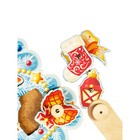 Магнитная рыбалка «Ёлочка», 9 фигур, 1 удочка - Фото 5