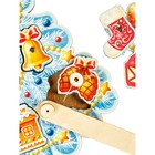 Магнитная рыбалка «Ёлочка», 9 фигур, 1 удочка - Фото 6