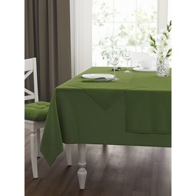 

Дорожка столовая Leaf, размер 40х140 см, цвет зеленый