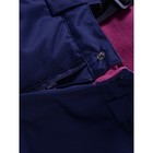 Костюм горнолыжный для девочки, цвет голубой, рост 104 см - Фото 4