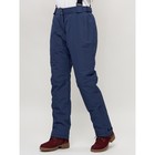 Полукомбинезон горнолыжный женский, цвет тёмно-синий, размер 54 - Фото 11