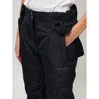 Полукомбинезон горнолыжный женский, цвет чёрный, размер 50 - Фото 11