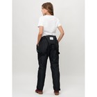 Полукомбинезон горнолыжный женский, цвет чёрный, размер 52 - Фото 7