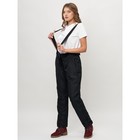 Полукомбинезон горнолыжный женский, цвет чёрный, размер 54 - Фото 14