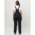 Полукомбинезон горнолыжный женский, цвет чёрный, размер 56 - Фото 15