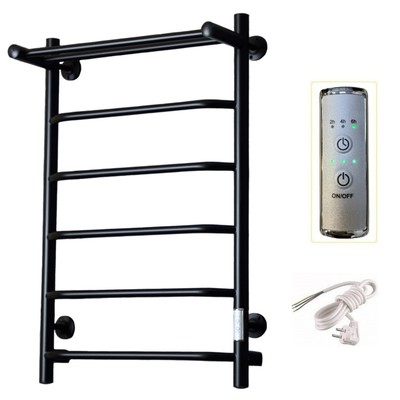 Полотенцесушитель электрический «Тругор» Пэк сп 6 П, 800×500 мм, ВГП, черный