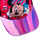 Кепка детская для девочки с сеткой, размер 52-56 «Минни Маус» - фото 47640162