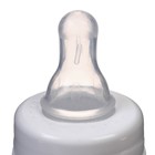 Бутылочка для кормления, классическое горло, 250 мл., от 3 мес., цилиндр, цвет белый - Фото 4