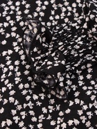 Платье мини женское с рюшами MIST, размер 44, чёрное - Фото 11