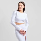 Костюм женский (юбка и топ) MIST, р.48, белый - Фото 4