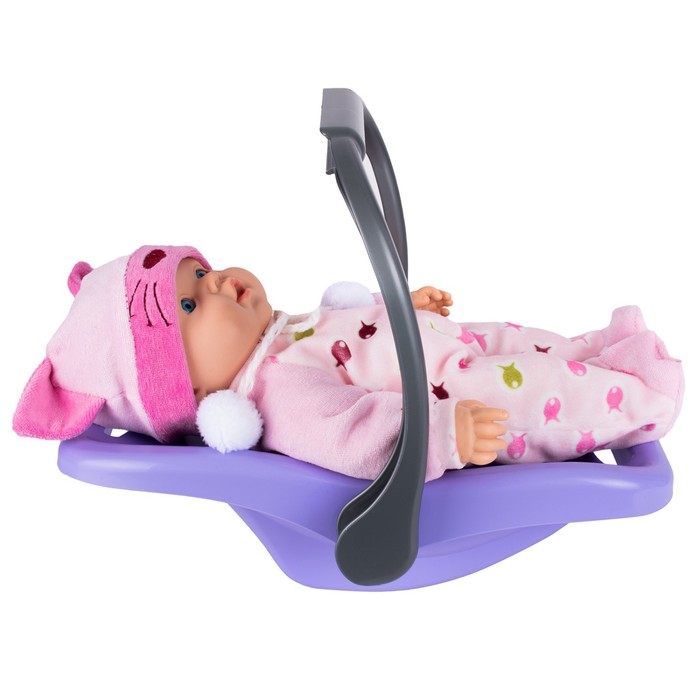 Кукла «Малыш» с переноской, 30 см 58598