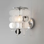 Настенный светильник с декором Bolla, 60Вт, E14, 22,1x18,3x27,3 см - фото 4091551