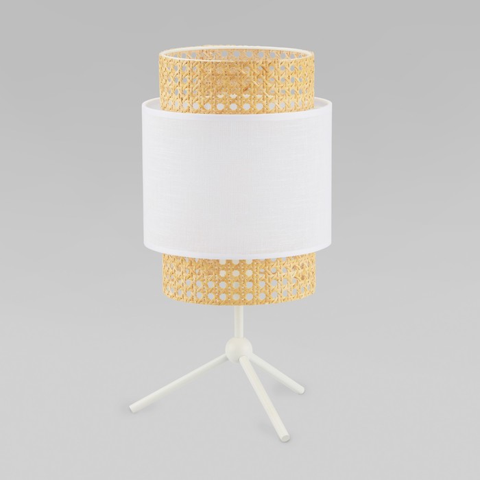 Настольная лампа с абажуром Boho, 60Вт, E27, 20x20x40 см - Фото 1