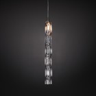 Подвесной светильник со стеклянным плафоном Lynn, 3Вт, G4, 3,5x3,5 см - Фото 3