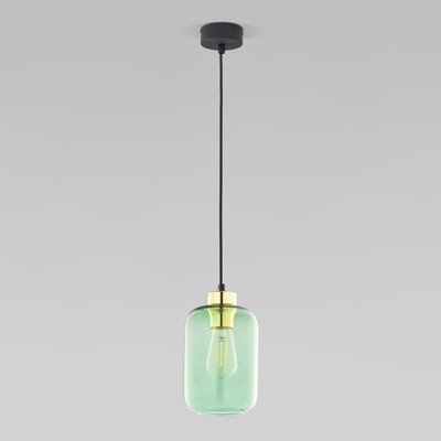 Подвесной светильник со стеклянным плафоном Marco, 60Вт, E27, 13x13 см