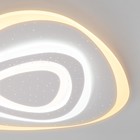 Потолочный светодиодный светильник с пультом управления Siluet, светодиодная лента, SMD, 50x50x5 см - Фото 3