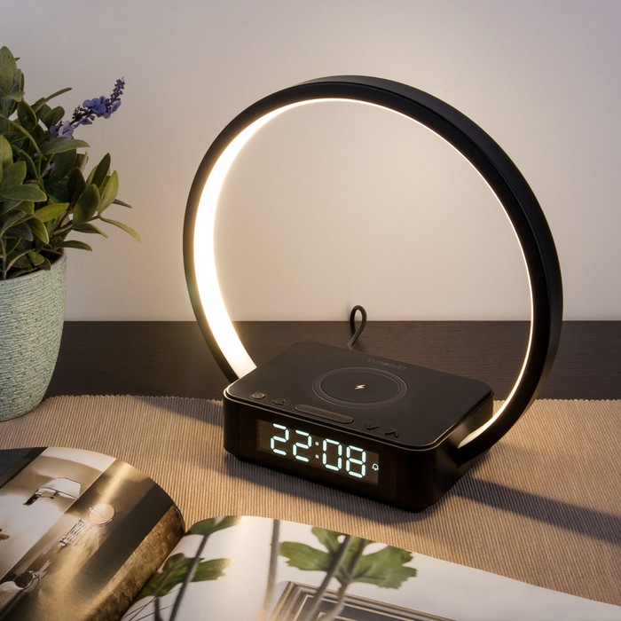 Светодиодная настольная лампа Timelight, SMD, светодиодная лента, 24x10,2x23,5 см - фото 1926555710