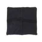 Ортопедическая подушка для поясницы на спинку сиденья черная Ромб черная - Фото 2