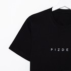 Футболка мужская  Pizdec р. 56, черный 9269795 - фото 14104066
