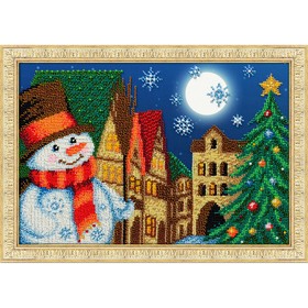 Набор для вышивания бисером Паутинка «Рождественский сторож»