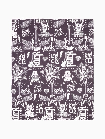 Плед флисовый «Этель» Rock, 75×100 см, флис 160 г/м²