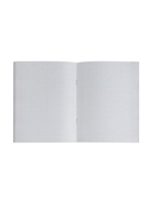 Набор тетрадей 96 листов в клетку, Calligrata Floristics, серые листы, 4 штук - Фото 5