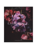 Набор тетрадей 96 листов в клетку, Calligrata Floristics, серые листы, 4 штук - Фото 7