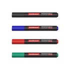 Набор маркеров перманентных ErichKrause P-170, 4 штуки, 2.0 мм, чернила на спиртовой основе, чёрный, синий, красный, зелёный - фото 6753240
