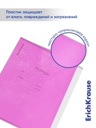 Тетрадь 18 листов в линейку, ErichKrause «Классика CoverPrо Neon», розовая - Фото 4