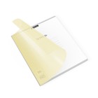 Тетрадь 96 листов клетку ErichKrause CoverPrо Pastel "Классика", пластиковая обложка, блок офсет, белизна 100%, жёлтая - Фото 3