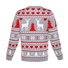 Свитер вязаный KAFTAN «Новогодний», размер 52, серый - Фото 11