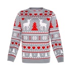 Свитер вязаный KAFTAN «Новогодний», размер 50, серый - Фото 9