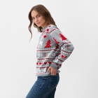 Свитер вязаный KAFTAN «Новогодний», размер 50, серый - Фото 3