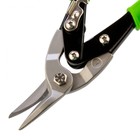 Ножницы по металлу Сибртех 78338, левый рез, сталь С55, 2К рукоятки, до 0.8 мм, 250 мм - Фото 5