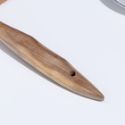 Ложка-Черпак, орех с резной ручкой 37х8,5 см - Фото 4