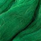 Шерсть для валяния 100% полутонкая шерсть 50гр (434 зеленый) - Фото 3