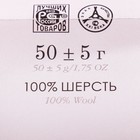 Шерсть для валяния 100% тонкая шерсть 50гр (29 Розовая сирень) - Фото 4