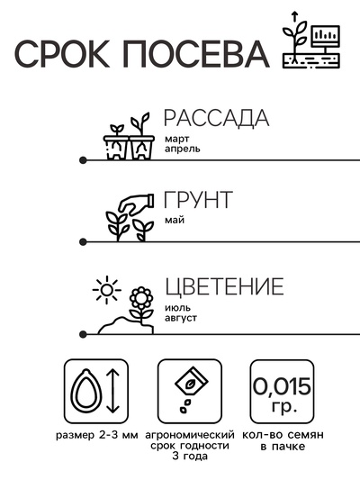 Семена цветов Монарда "Панорама Микс", 0,015 г
