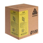 Вентилятор вытяжной AURAMAX В 4S, 150×110 мм, d=100 мм, 220 В, 14 Вт, 35 дБ 9377673