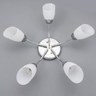 Светильник 50788/5CR WT, E27 5x60Вт, цвет хром - фото 23455672