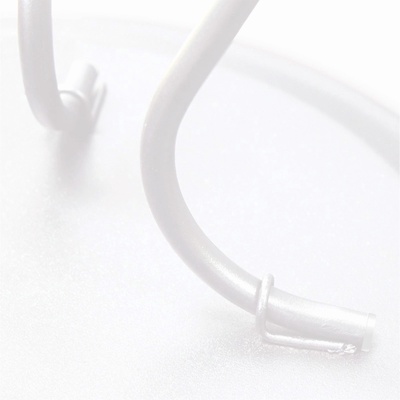 Столик журнальный, 400х400х450, Белый муар