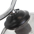 Люстра Кира 3х60Вт Е27 53х53х26см черный/хром - фото 30868474