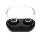 УЦЕНКА наушники LuazON VBT 1.20, беспроводные, вакуумные, Bluetooth 5.0, 300 мАч бокс, черные - Фото 2